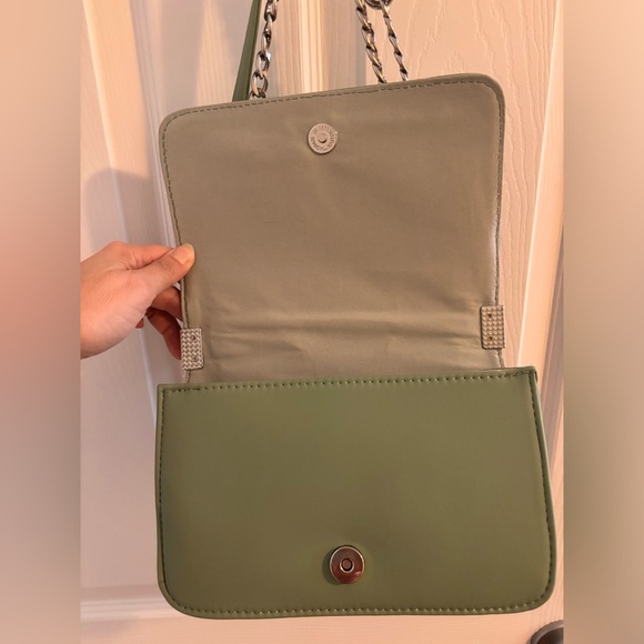Pretty sage green purse - Picture 3 of 3